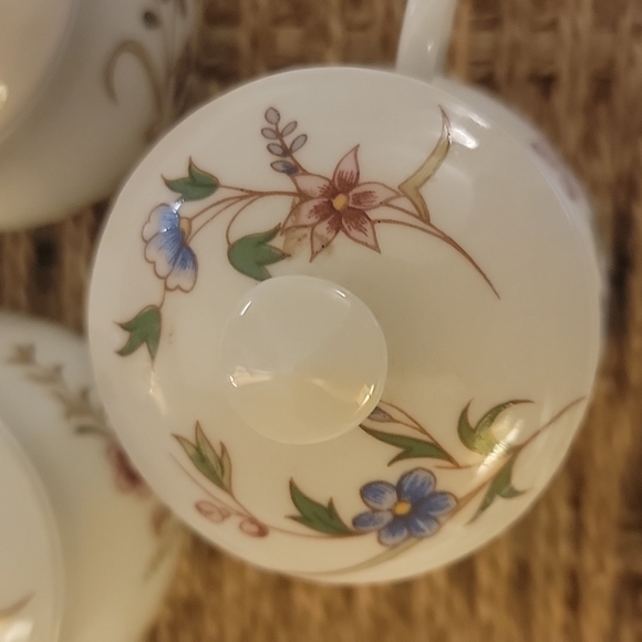 Vintage B.I.A. Cordon Bleu mini Tea Cups with lids set of 6 - Picture 6 of 6